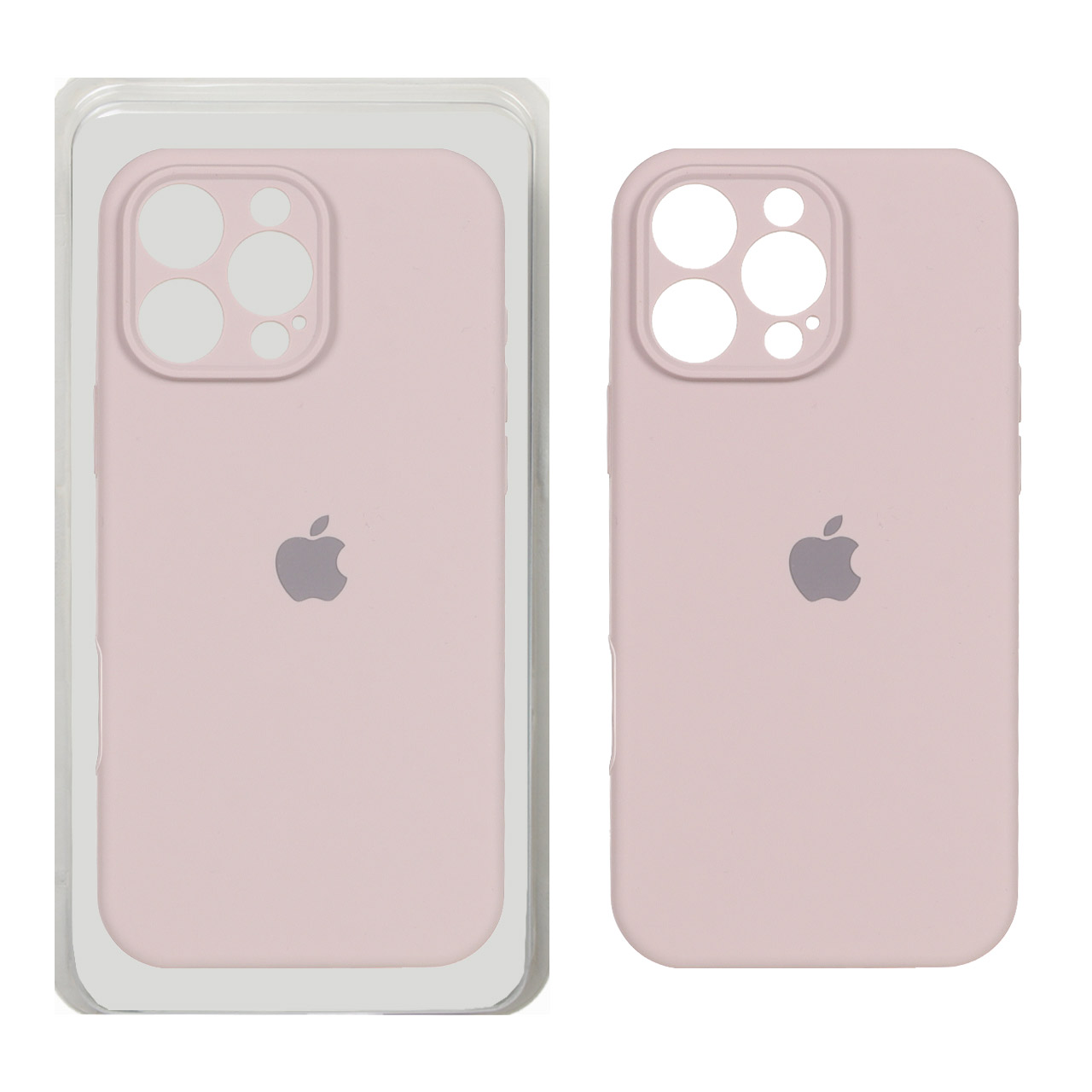 قاب سیلیکونی پاک کنی محافظ لنزدار اورجینال Apple iPhone 16 Pro Max - کالباسی  (پک اصلی)